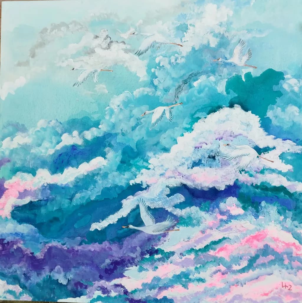 Soaring Clouds