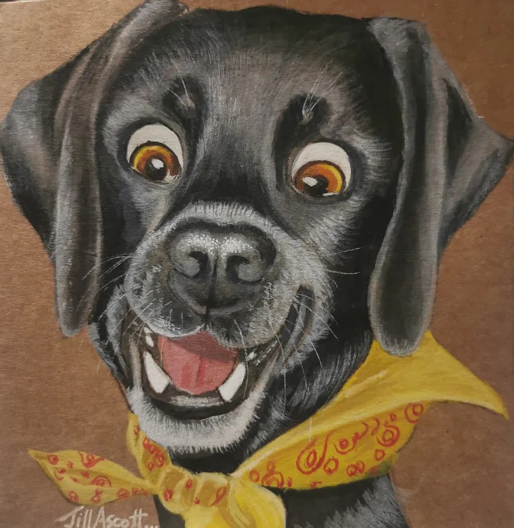 Cheerful Pup
