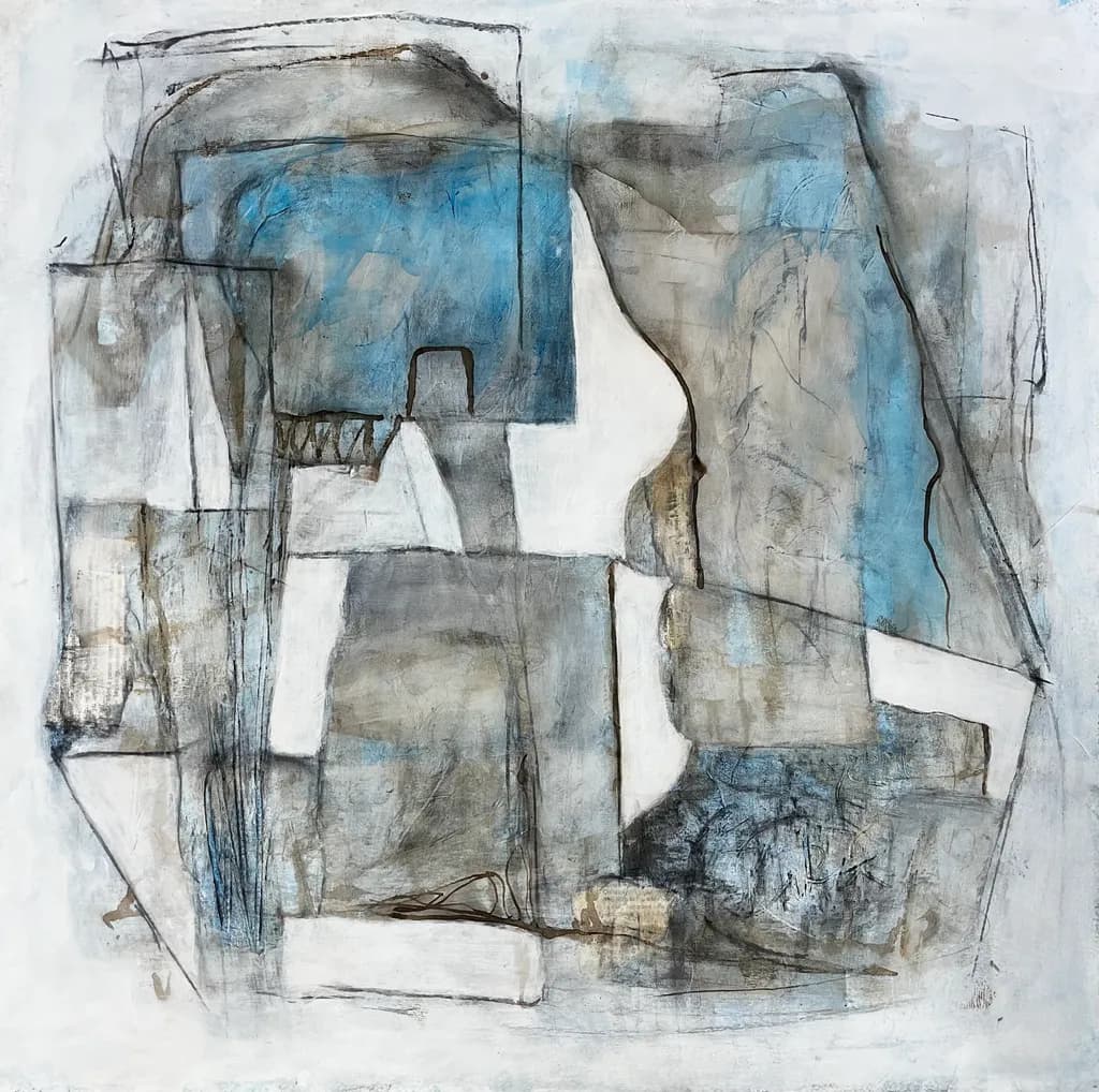 Abstract Blue Harmony