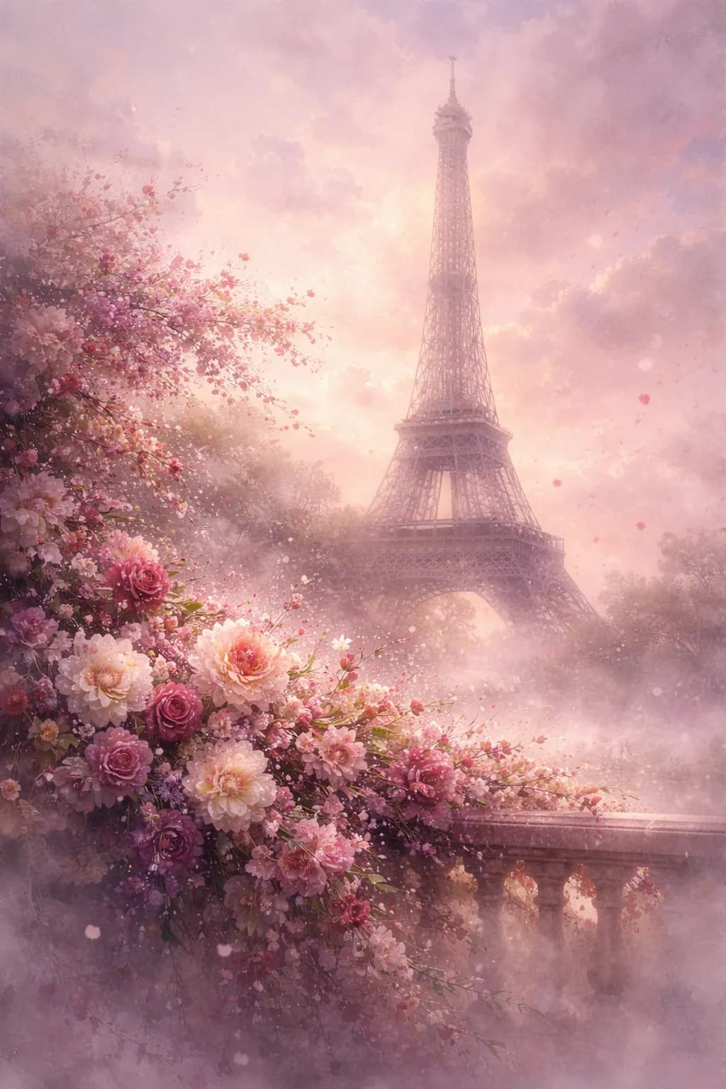 Eiffel in Bloom