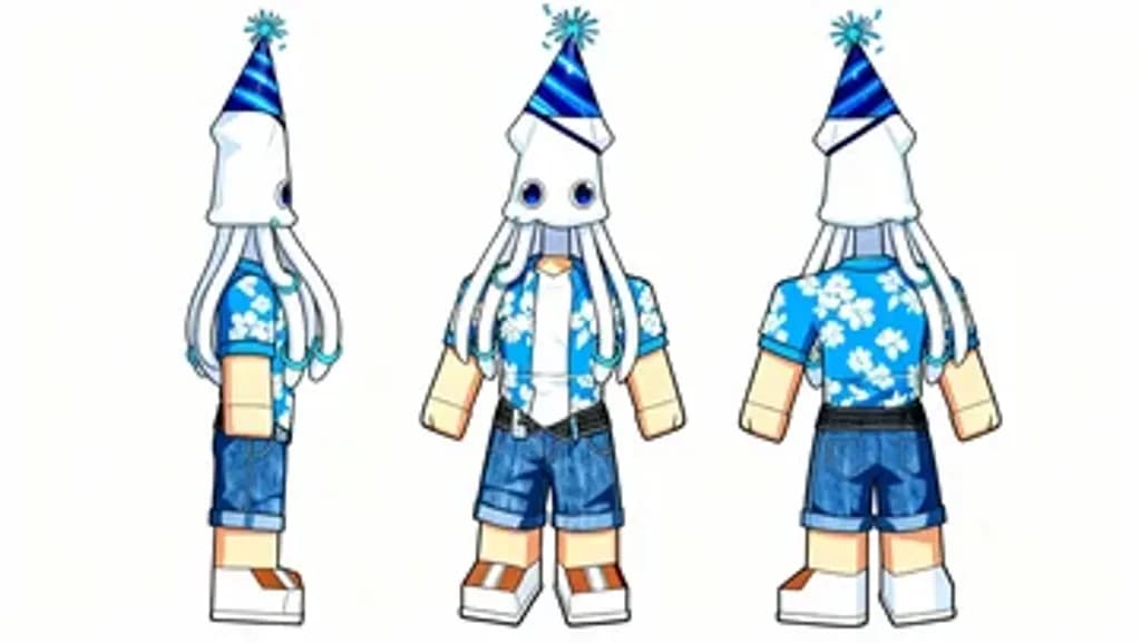 Squid Celebration Outfit