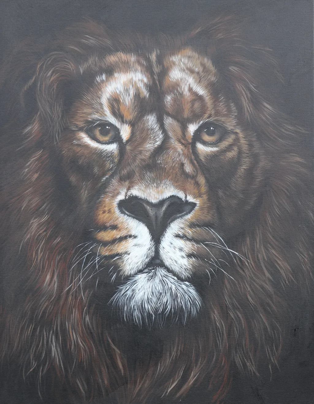 Majestic Lion Portrait