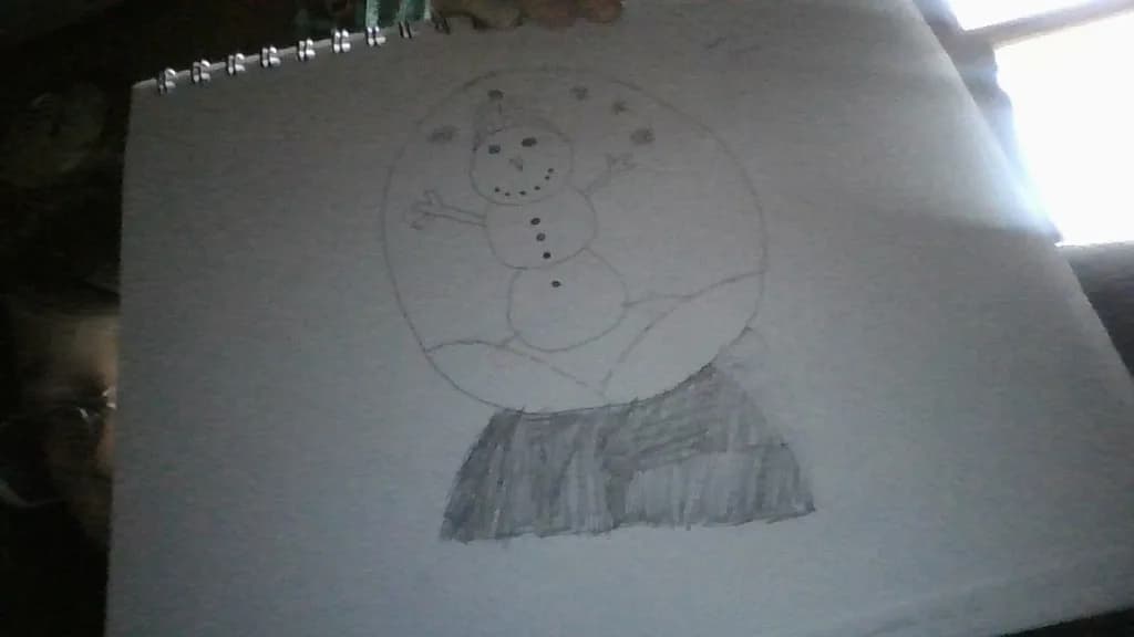 Snowman in a Snowglobe