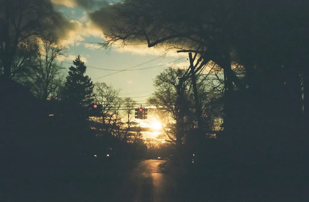 Sunset Roadway