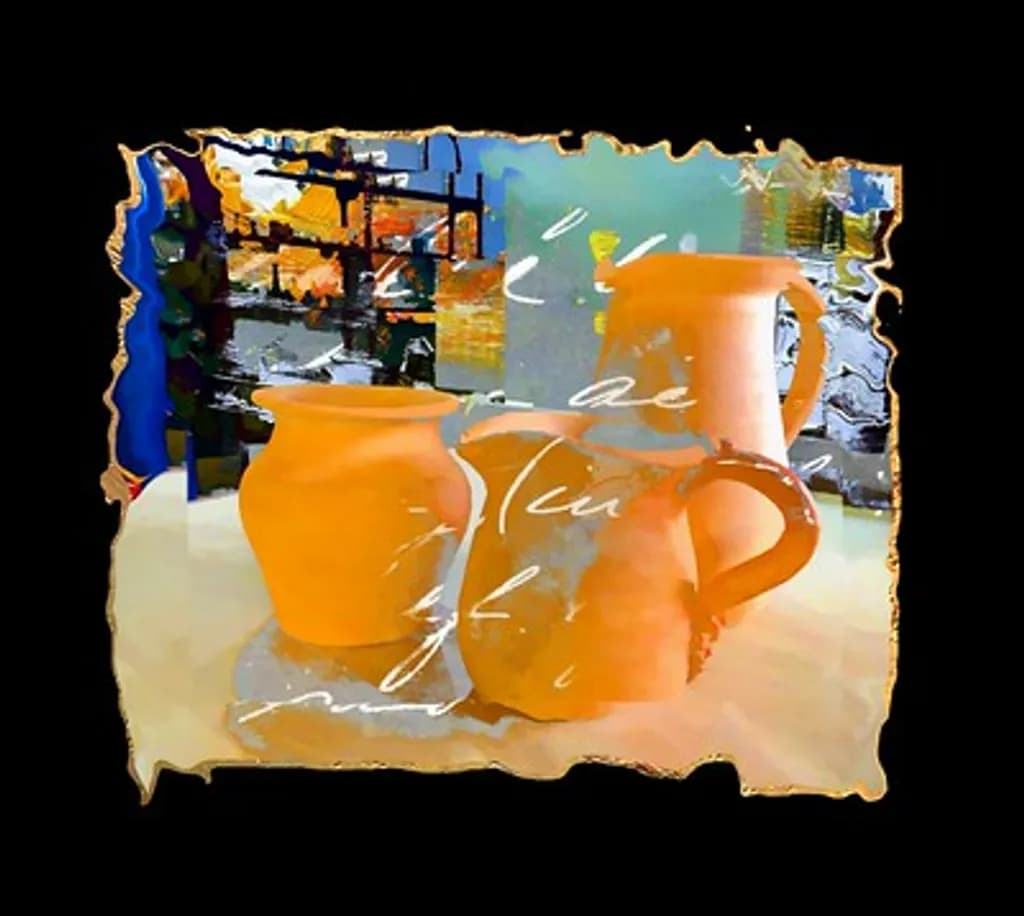 Terracotta Vessels Composition