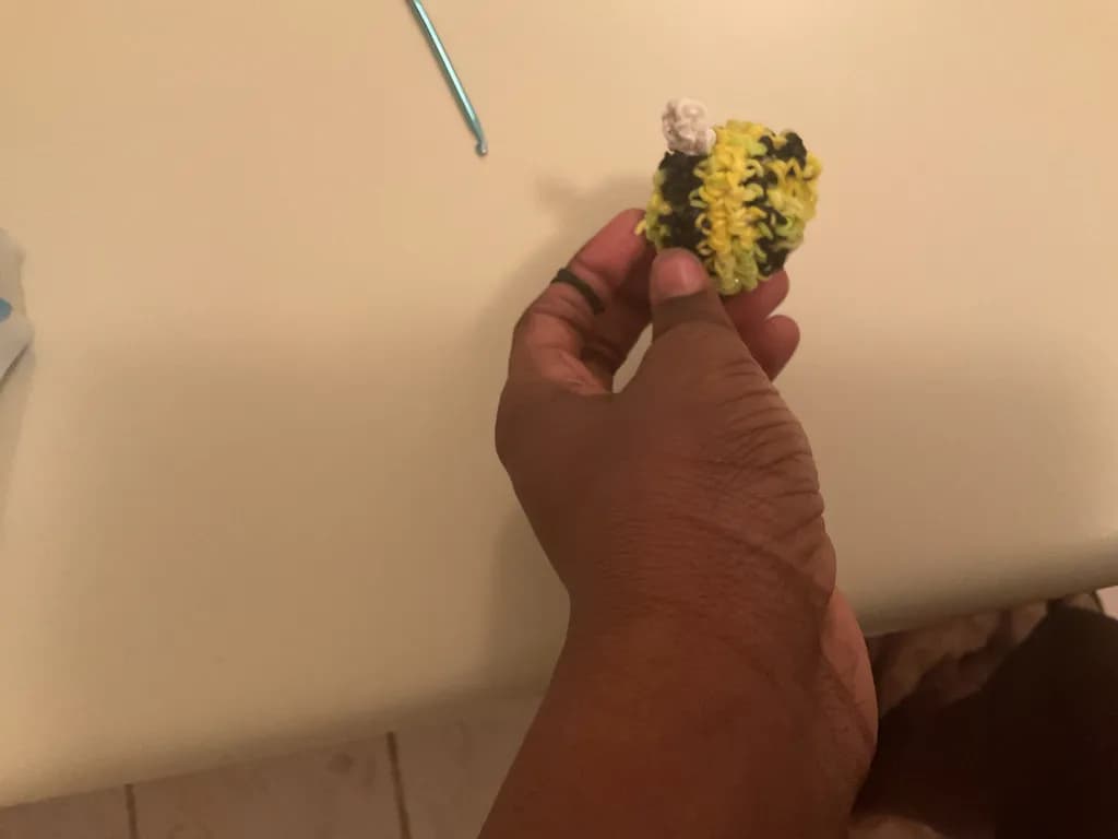 Crocheted Bumblebee
