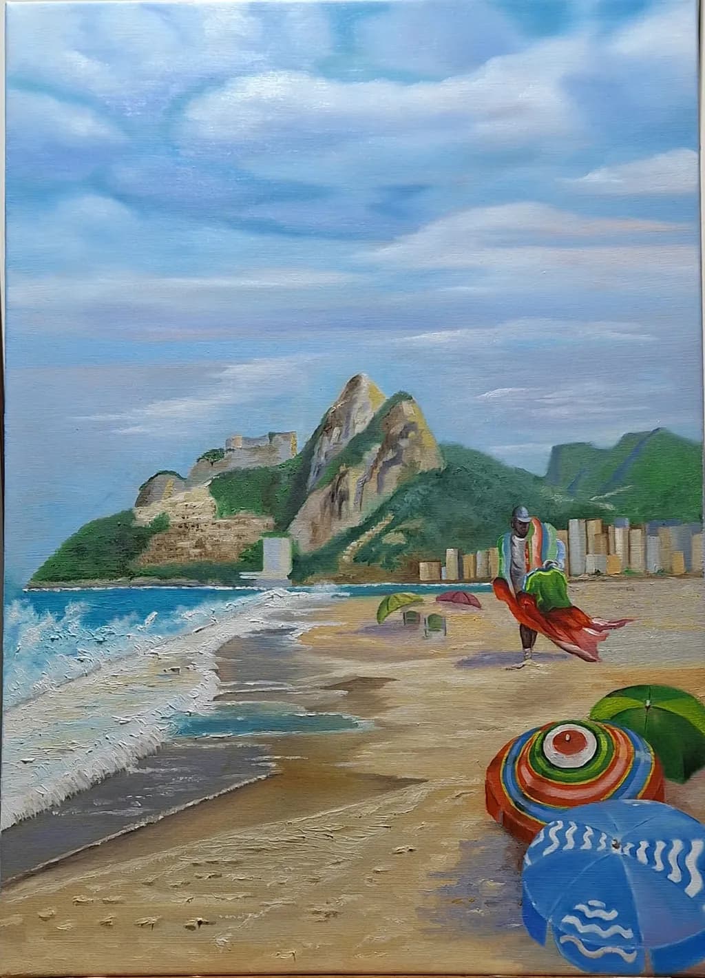 Leblon Beach Scene