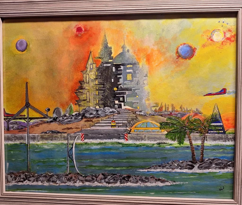 Futuristic Oasis