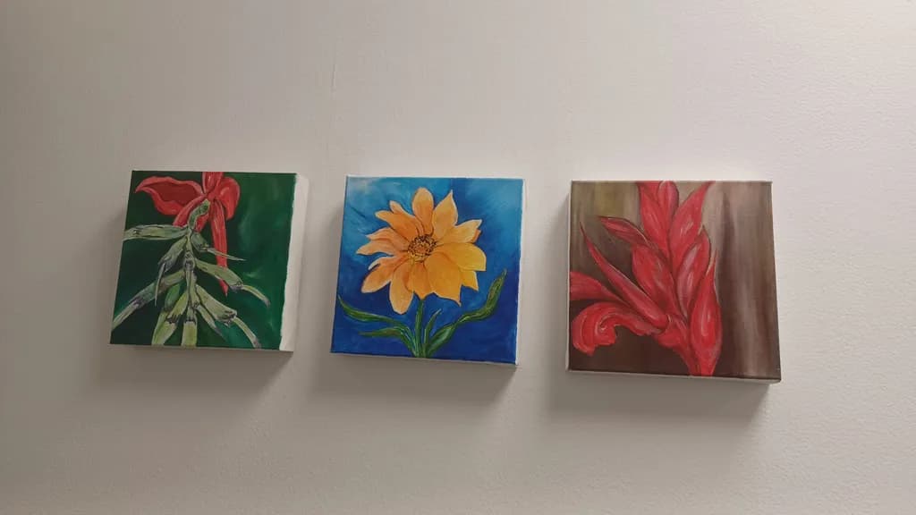 Trio of Blooms