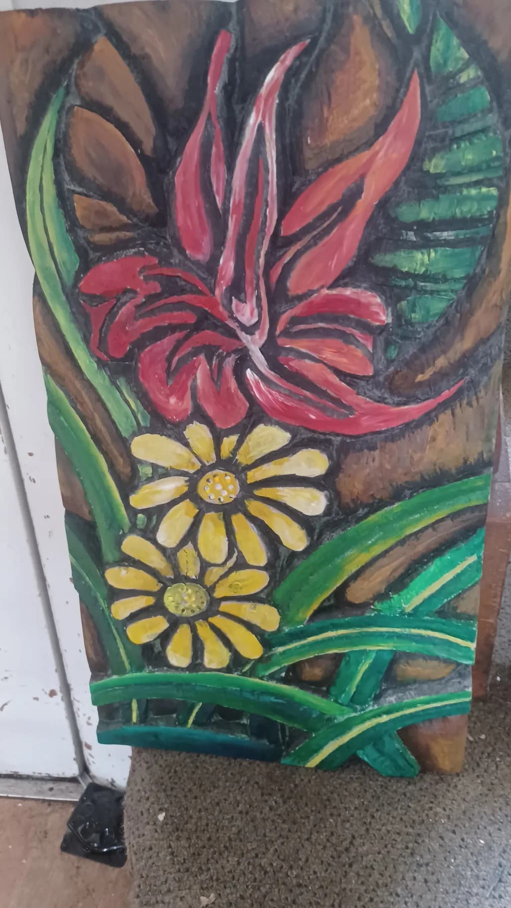 Floral Contrast