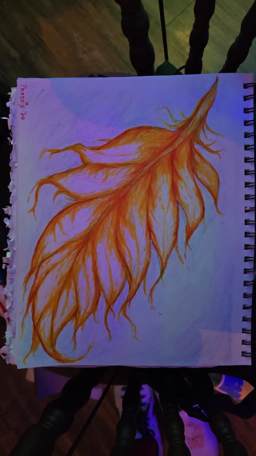 Fiery Leaf