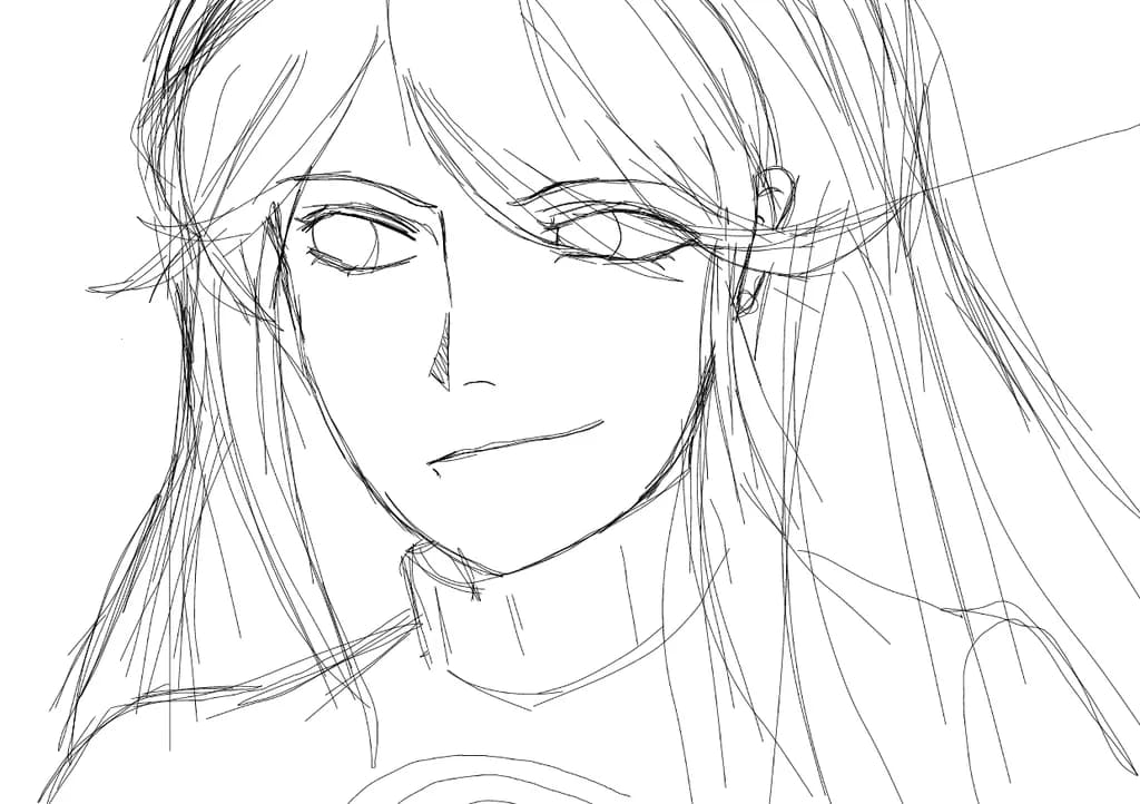 Confident Gaze