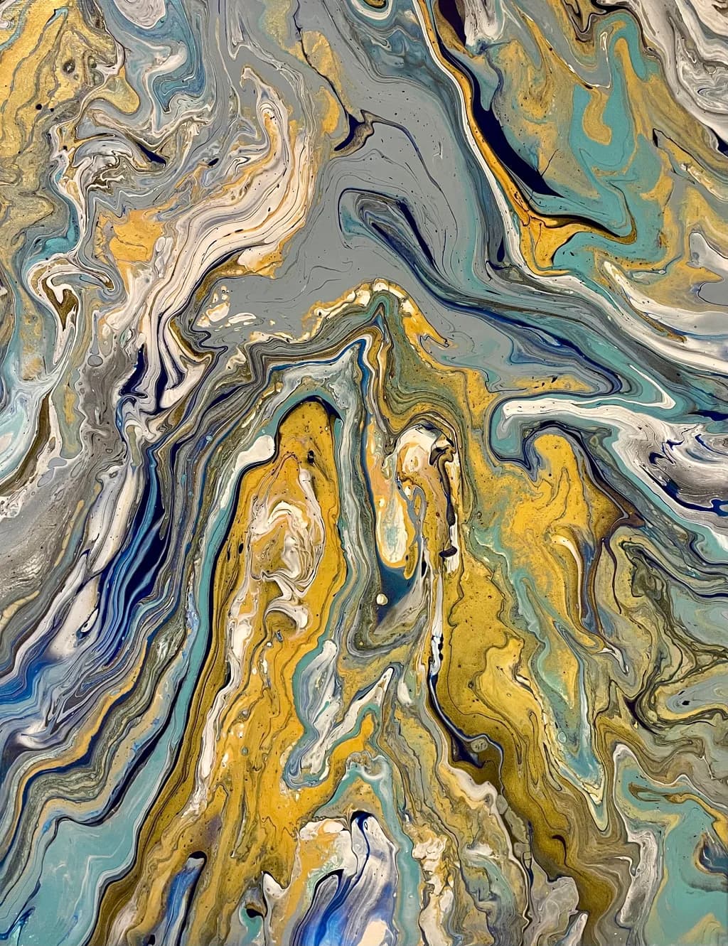 Golden Swirls