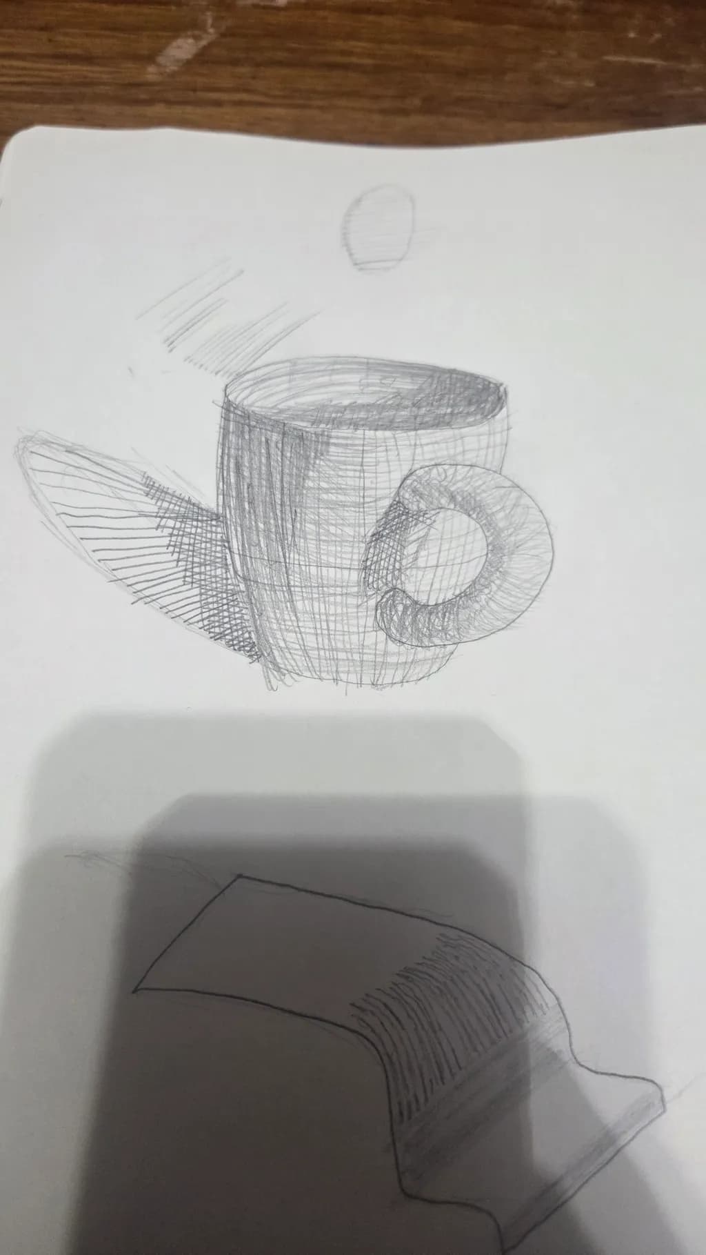 Playful Cup Sketch
