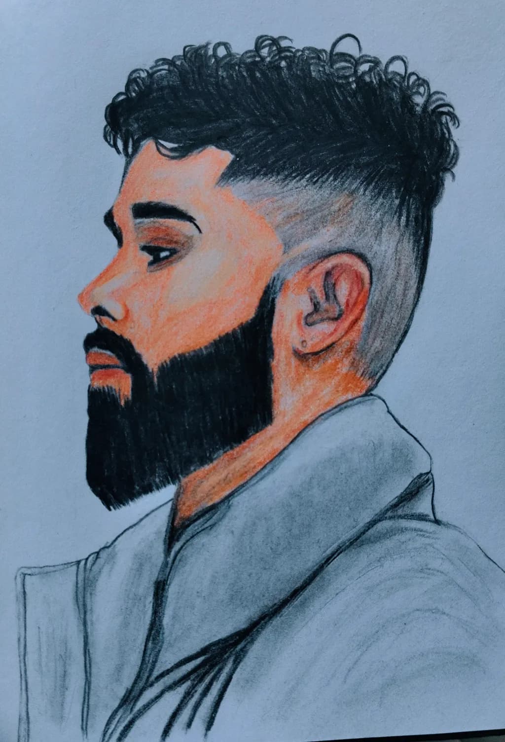 Curly Fade Profile