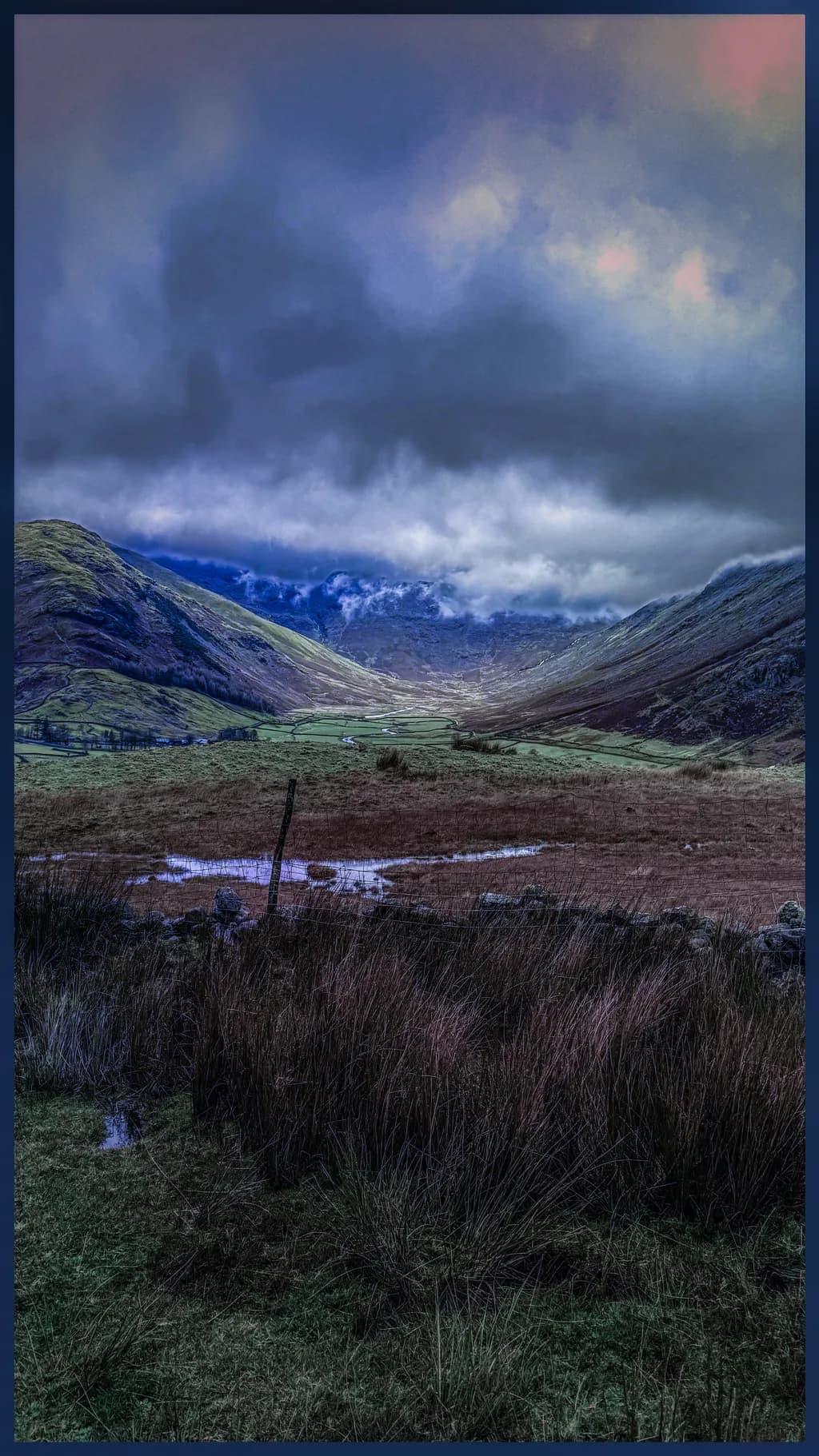 Misty Valley View