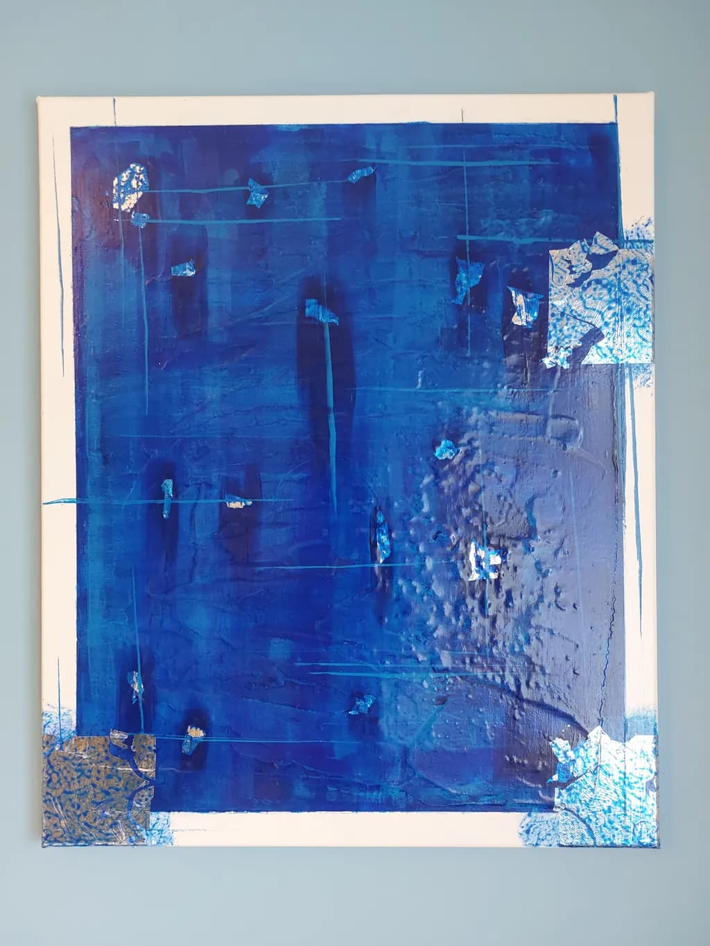 Deep Blue Reflections