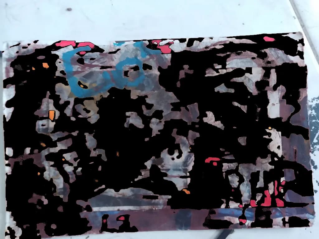 Abstract Graffiti Canvas