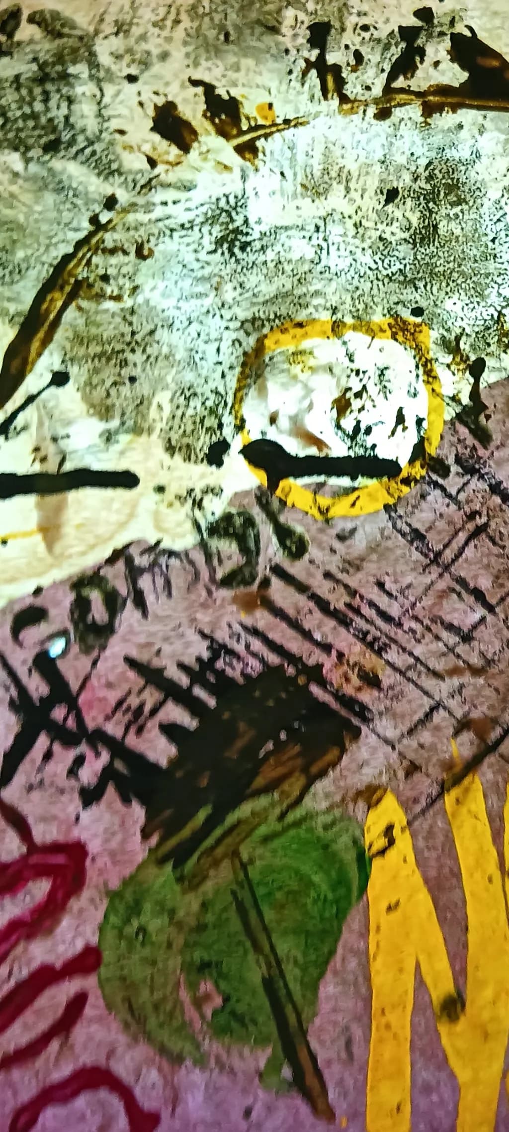Abstract Graffiti Canvas