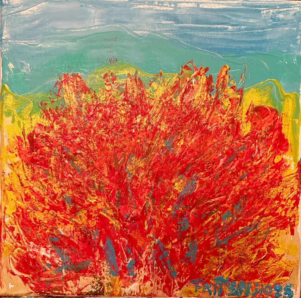 Fiery Landscape