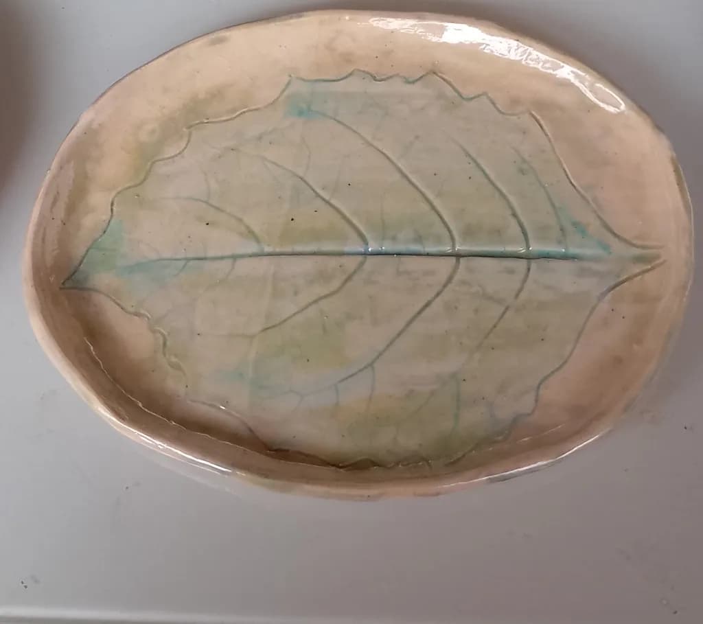 Leaf Imprint Dish