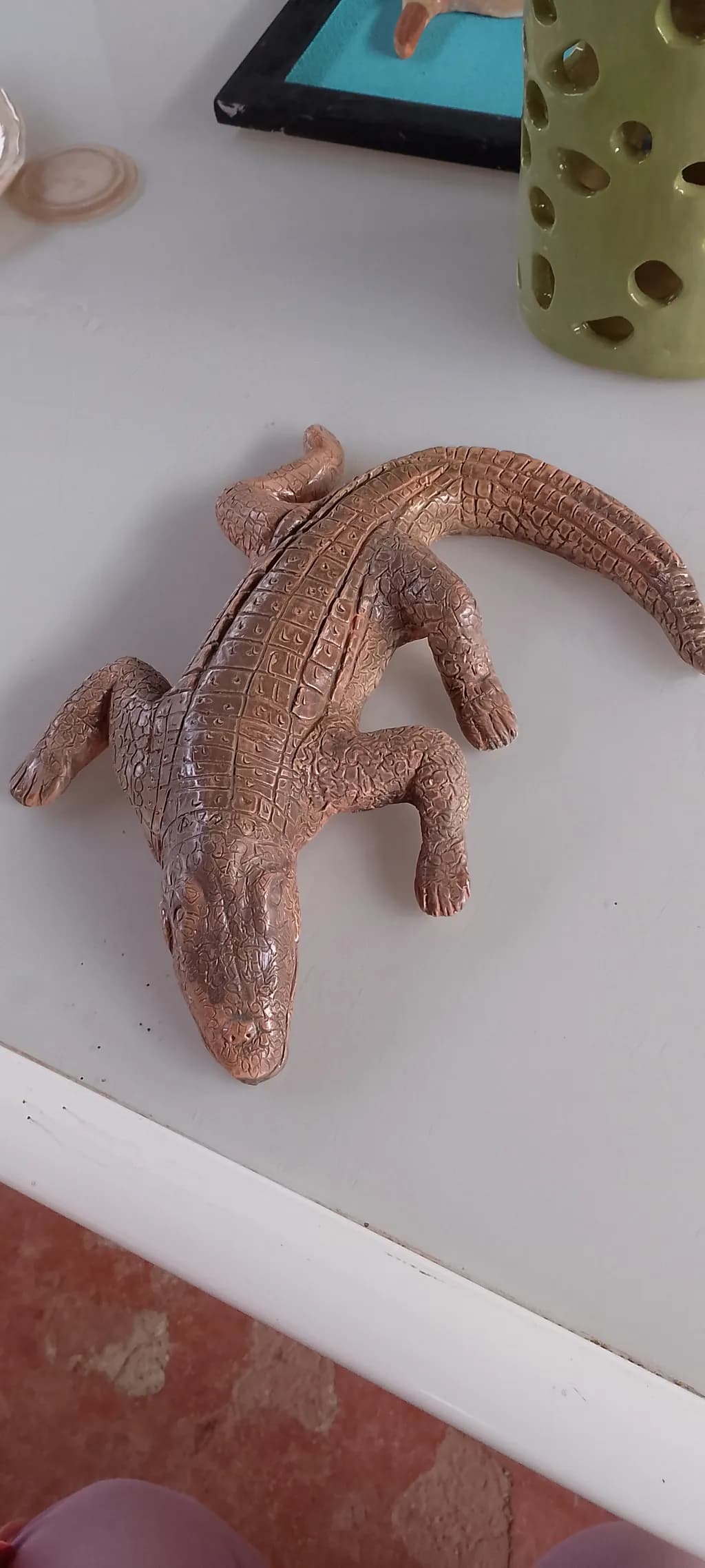 Crocodile Sculpture