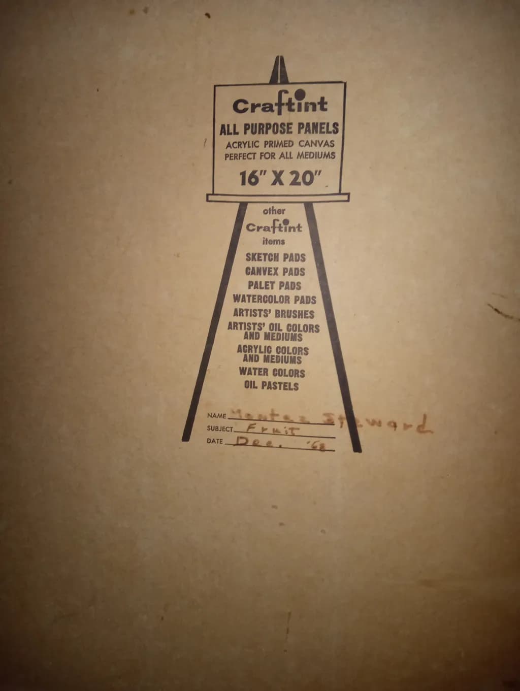 Craftint Canvas Panel