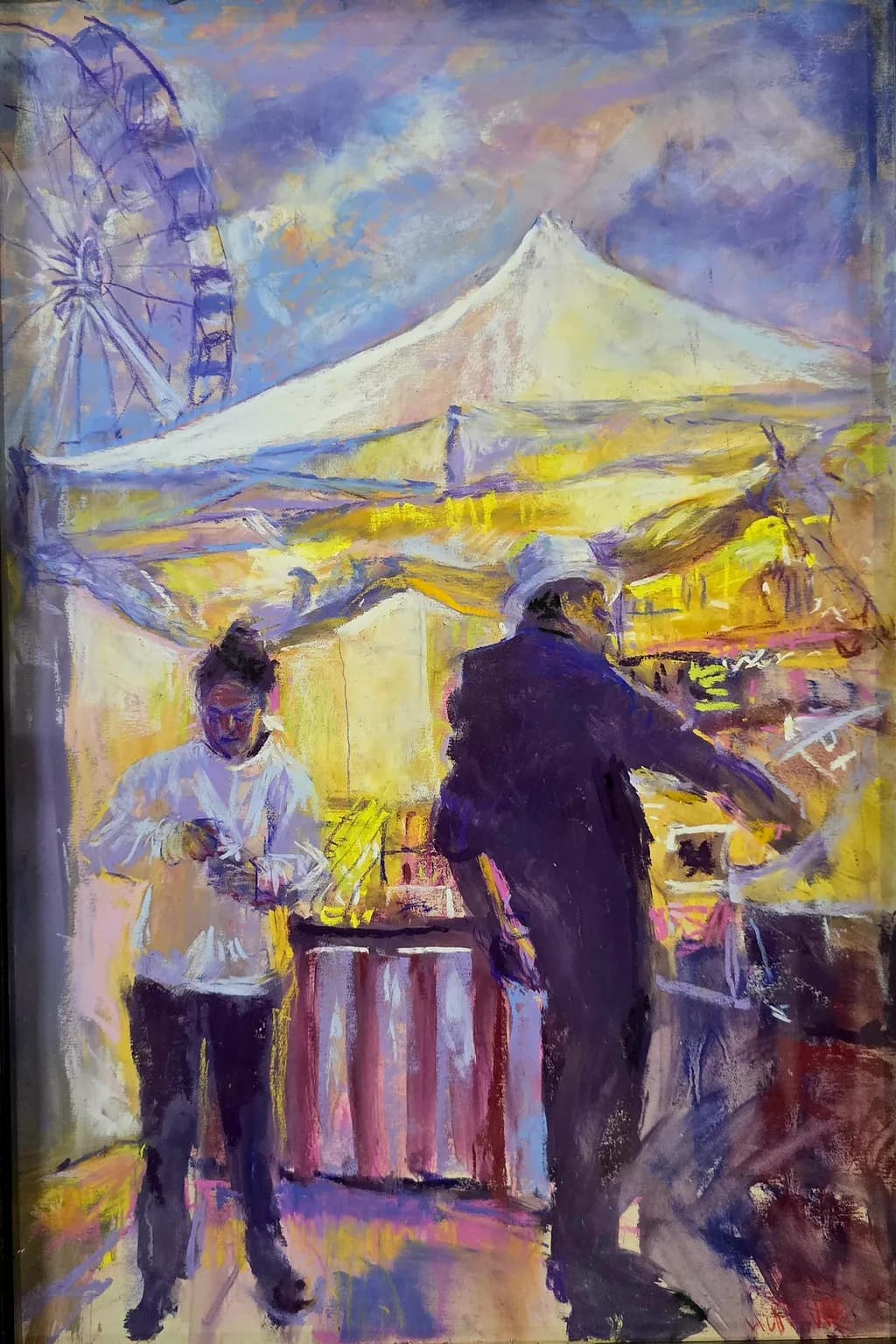 Festival Market Scene