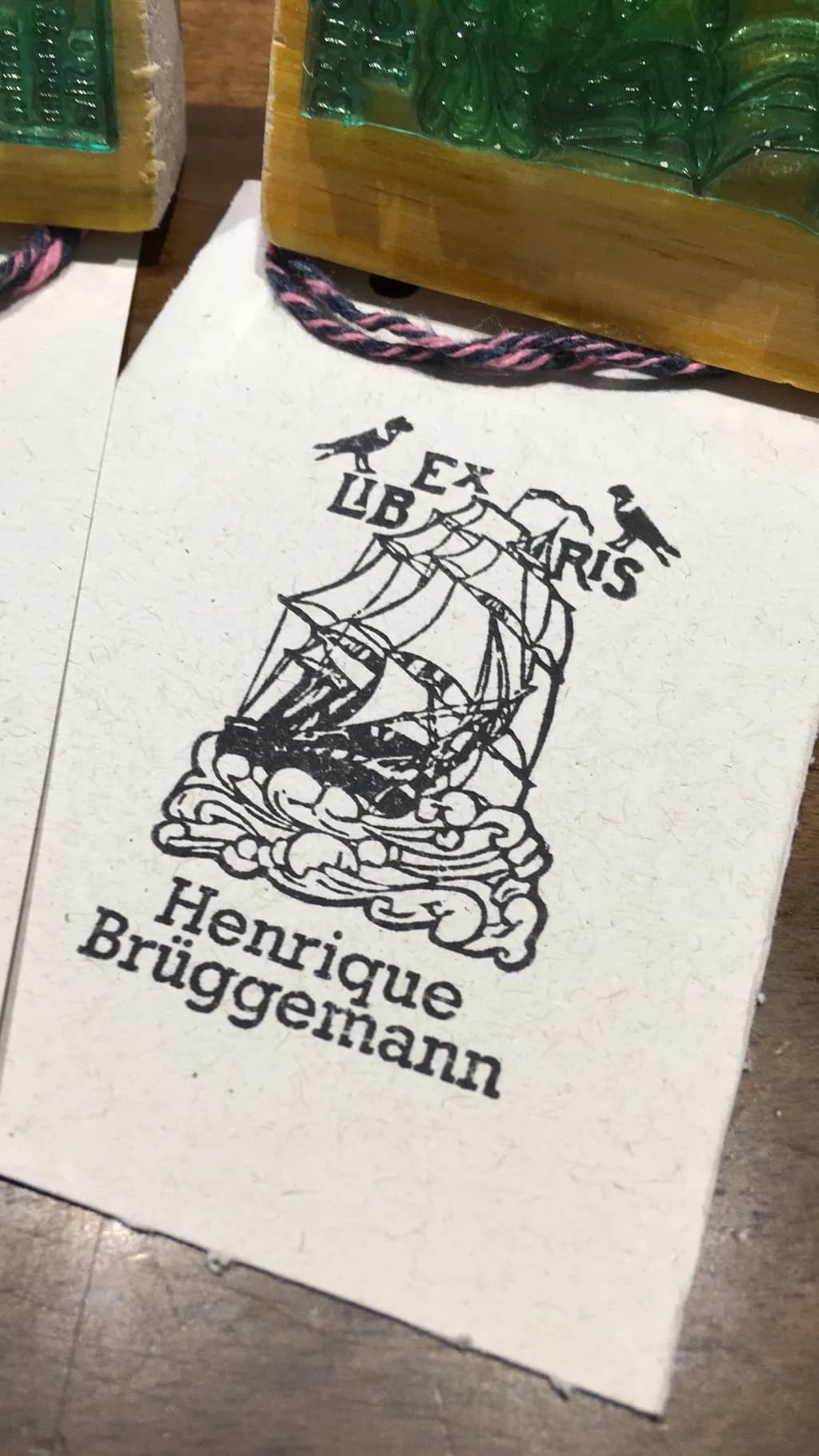 Ex Libris Ship Design