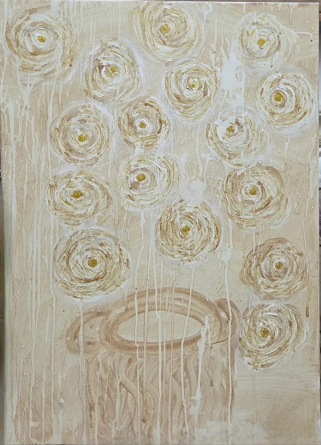 Golden coffee Blooms