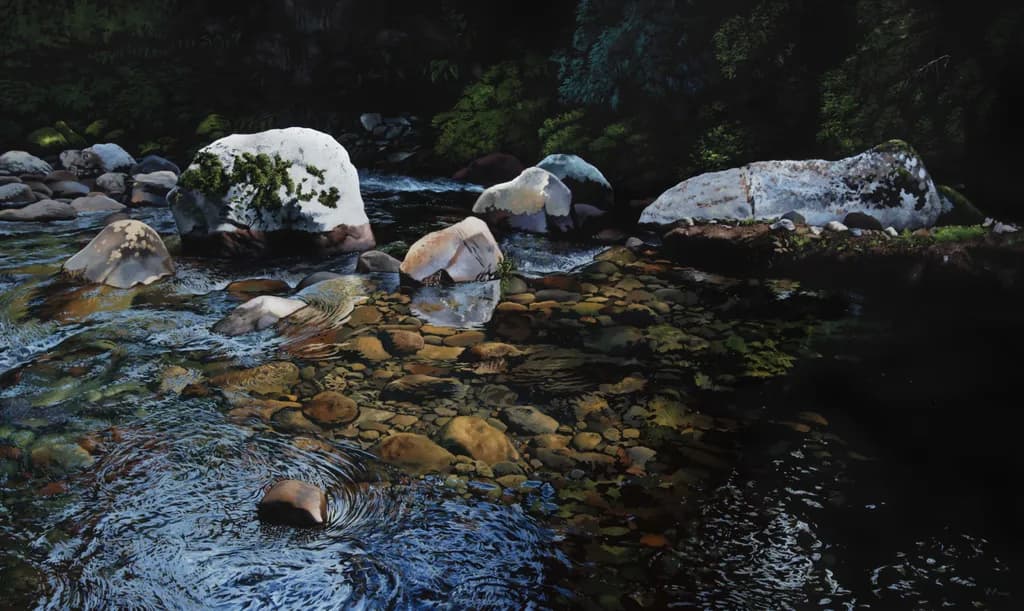 Riverbed Reflections