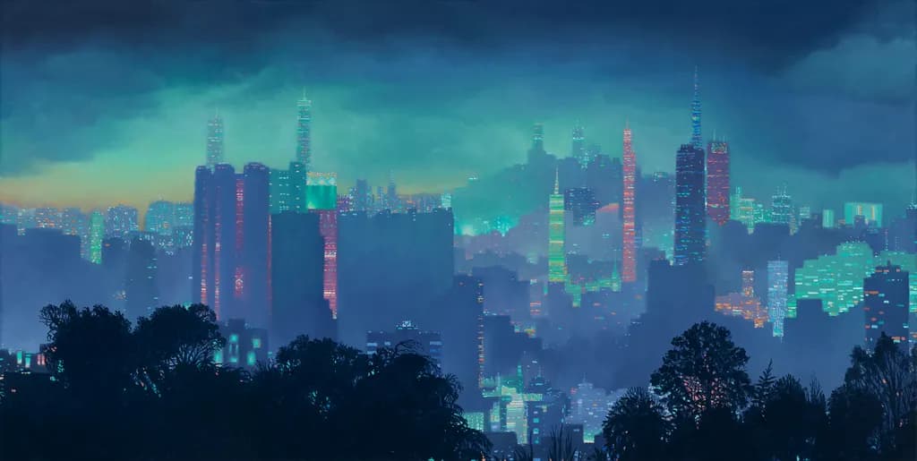 Vaporwave Twilight