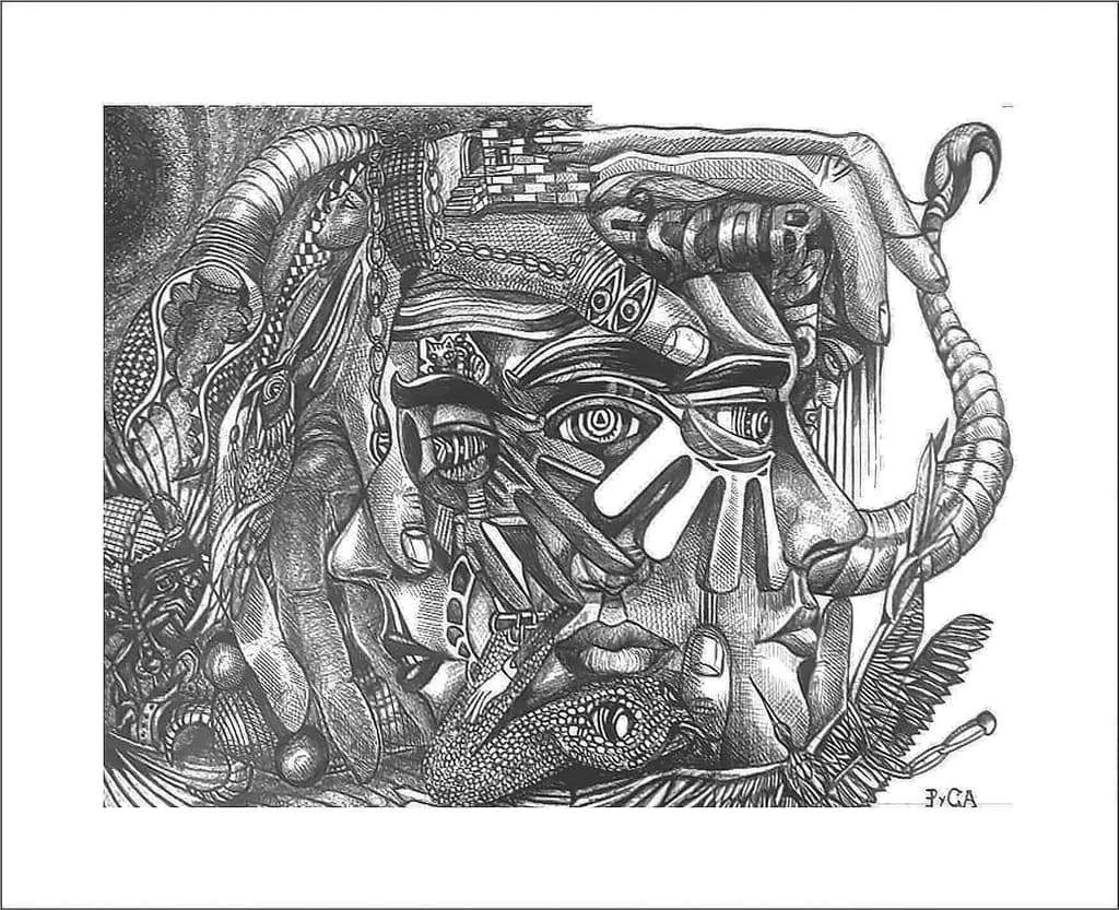 Interwoven Gaze