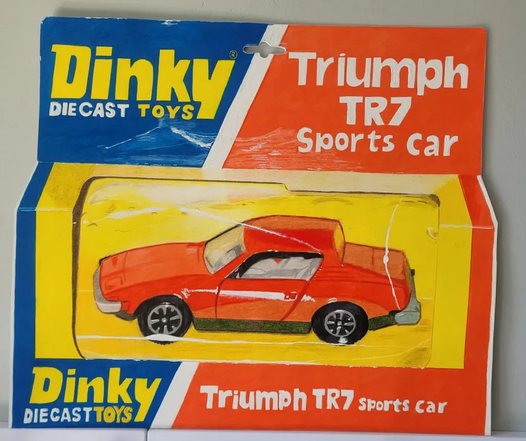 Dinky Triumph TR7 Car