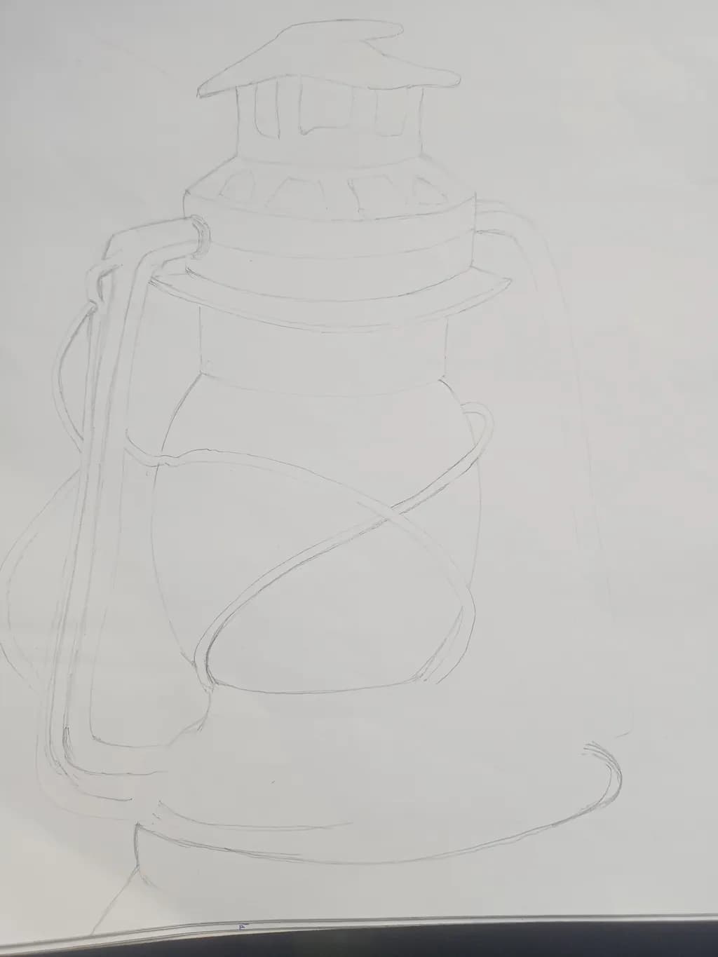 Nostalgic Lantern Sketch