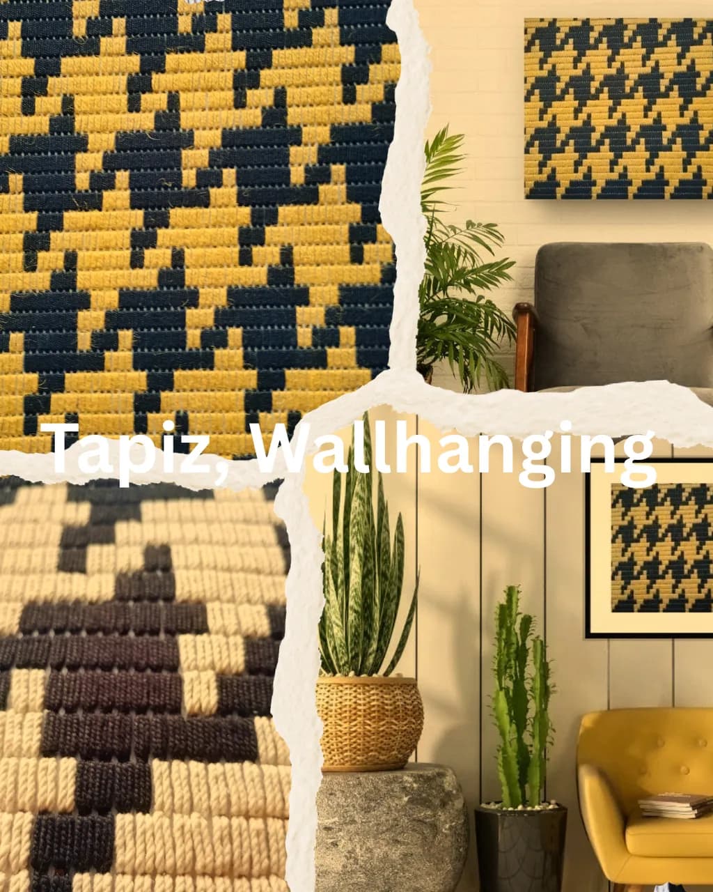 Sunlit Houndstooth