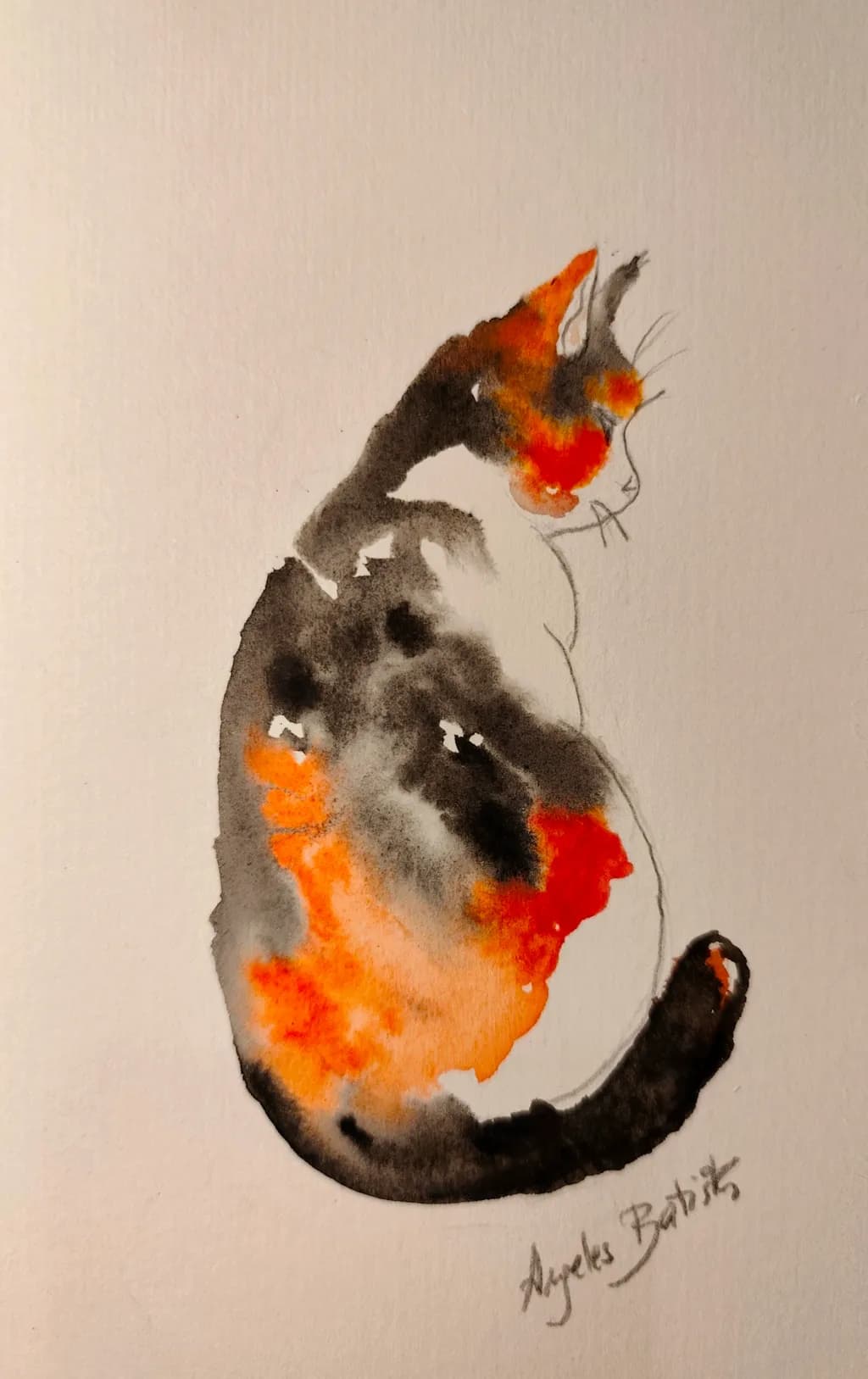 Calico Silhouette