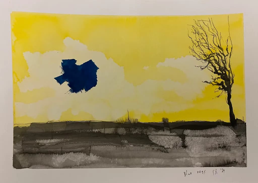 Blue Cloudscape