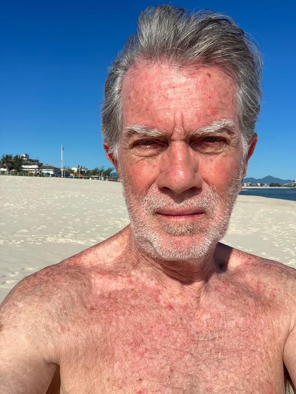 Beach Portrait in Sunlight
