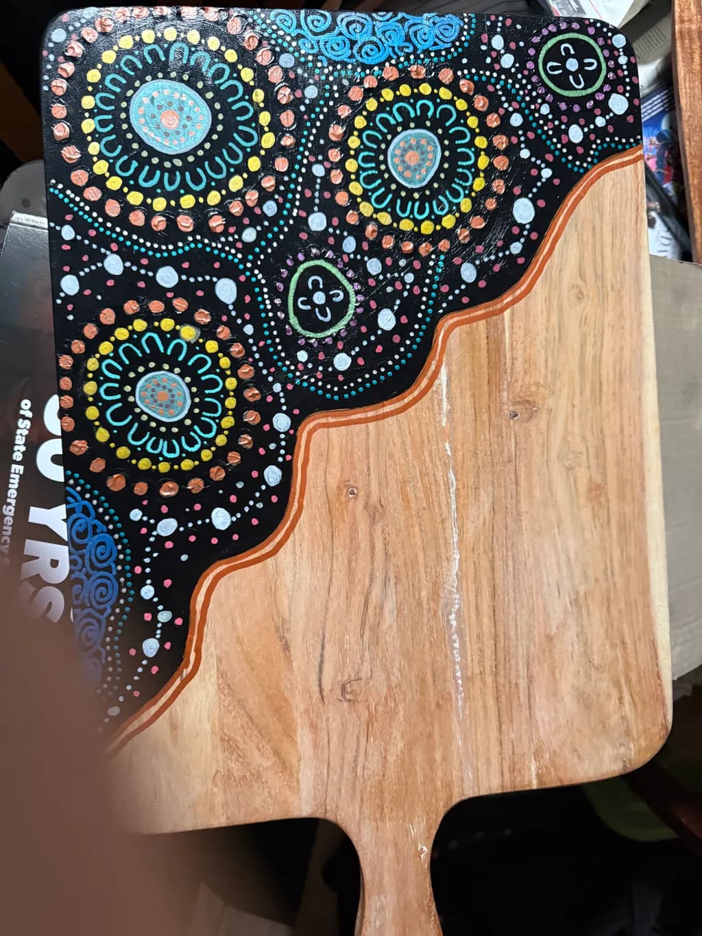 Colorful Wood Artistry