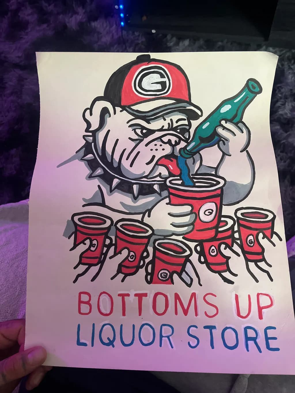 Bottoms Up Bulldog