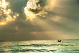 Fiery Sky Emerald Sea