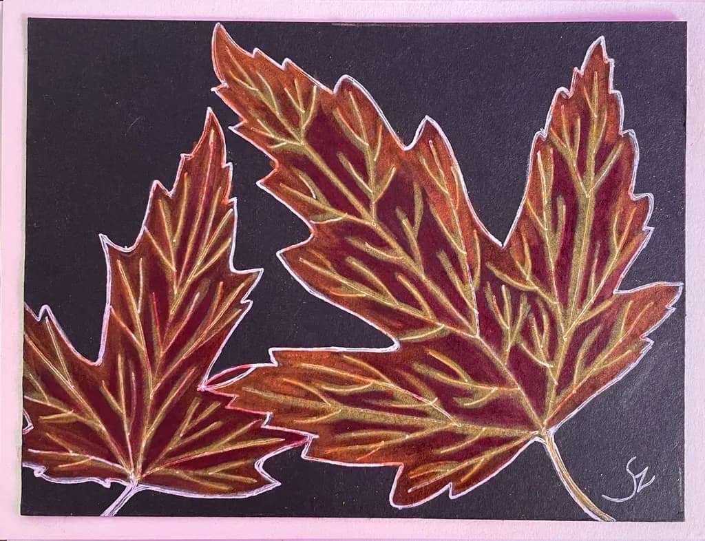 Autumn Leaves Elegance