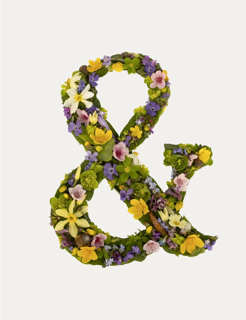 Floral Ampersand