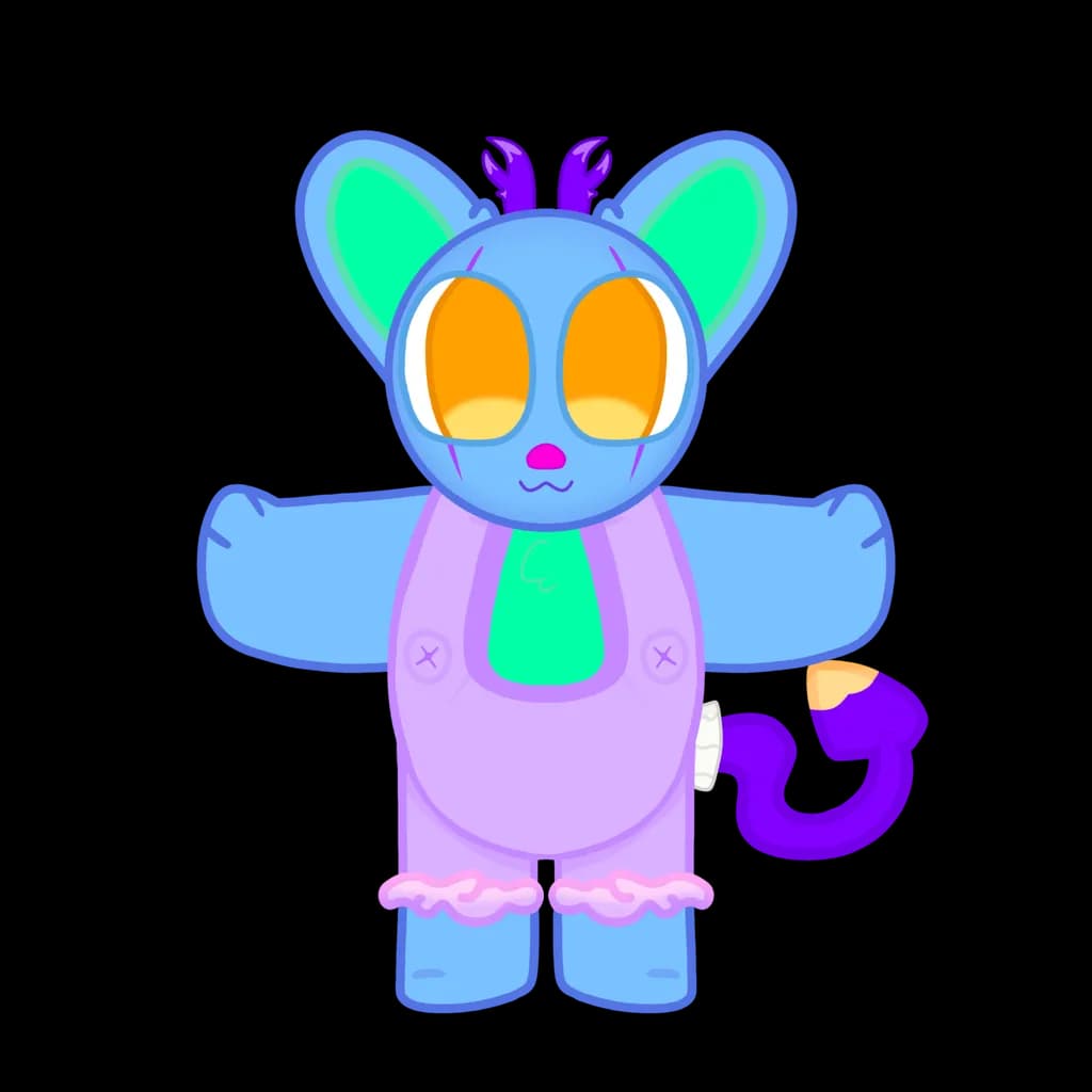 Colorful Plush Companion