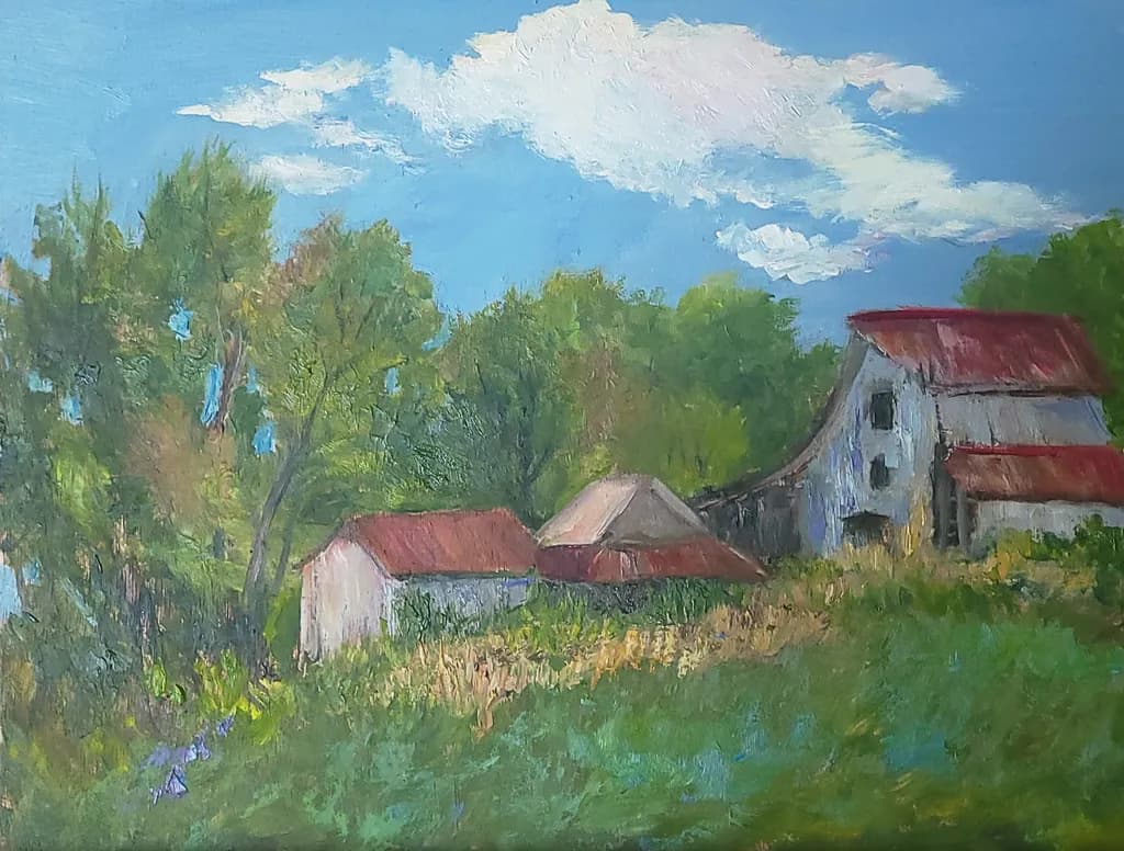 Barns and Trees