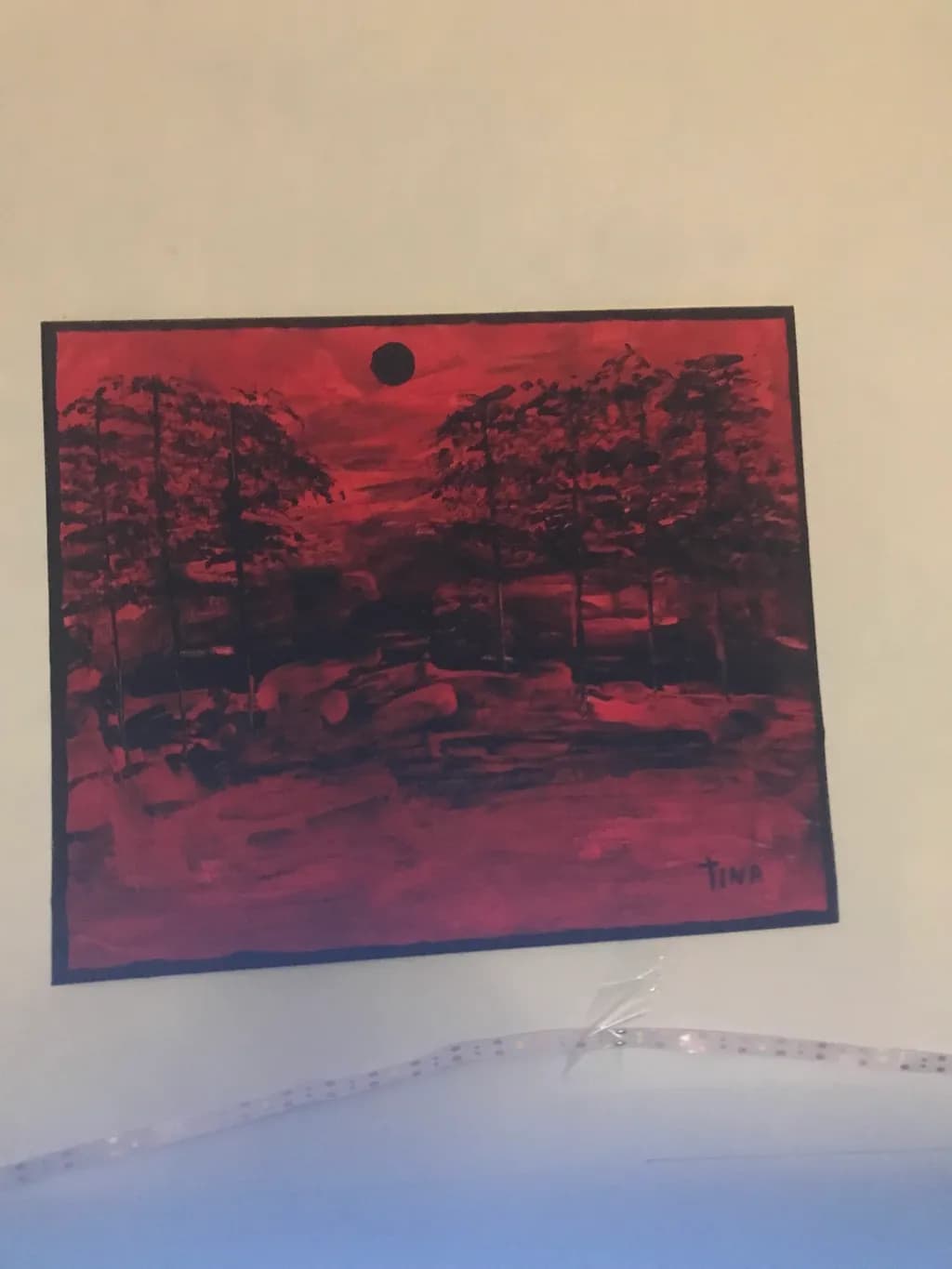 Crimson Forest Twilight