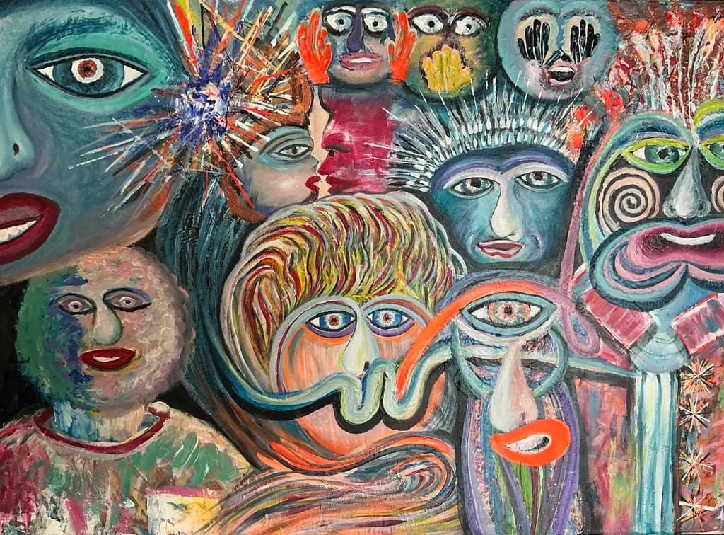Gathered Faces
