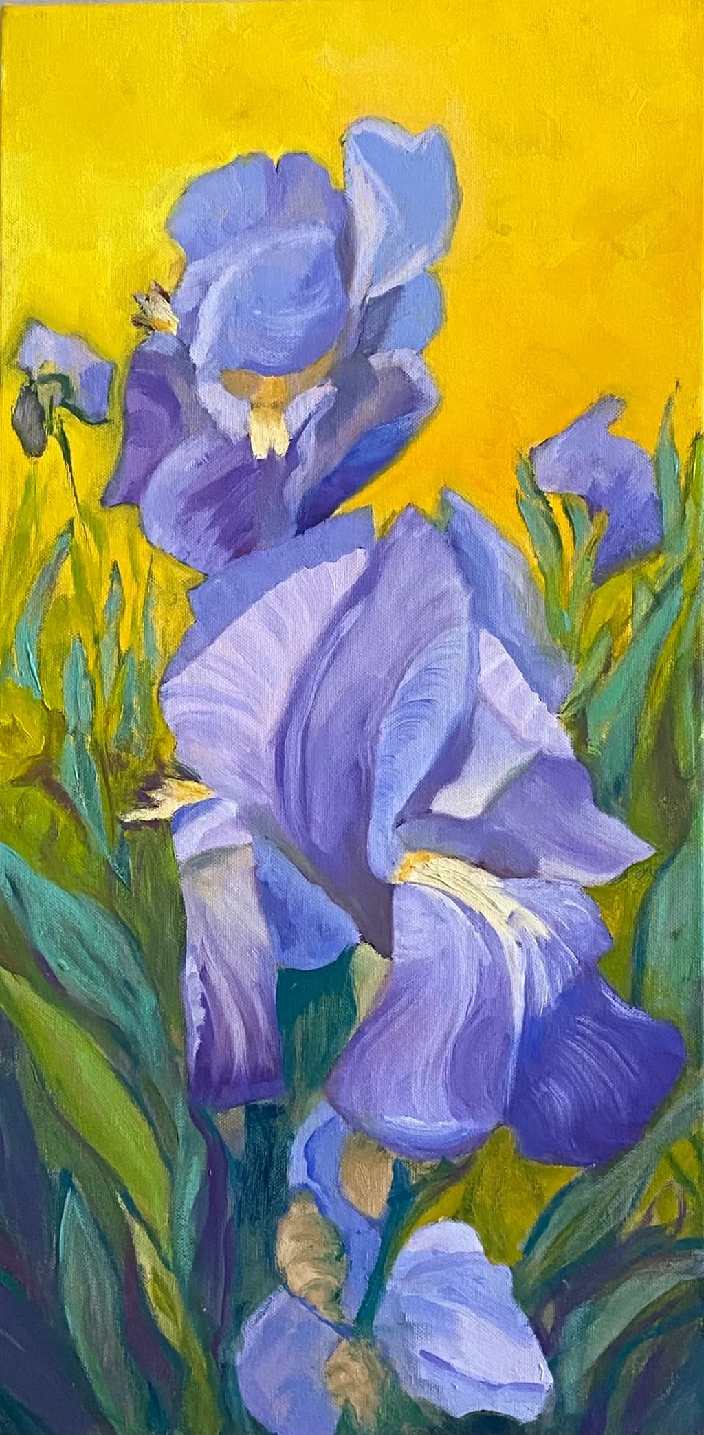 Blue Faith against a Golden Dawn