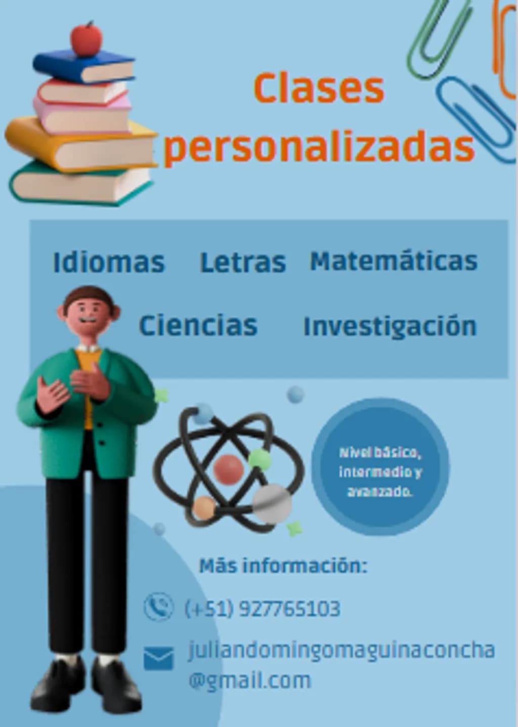 Propaganda de cursos 1